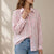 Pink Stripe Relaxed Shirt