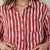 Red Stripe Relaxed Shirt