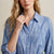 Blue Belted Maxi Dress