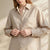 Beige Pure Linen Shirt