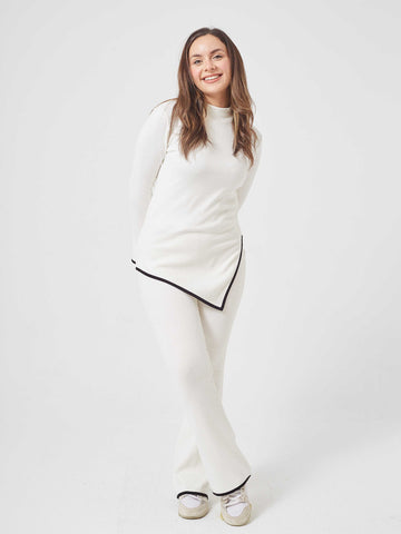 White Wool Suit