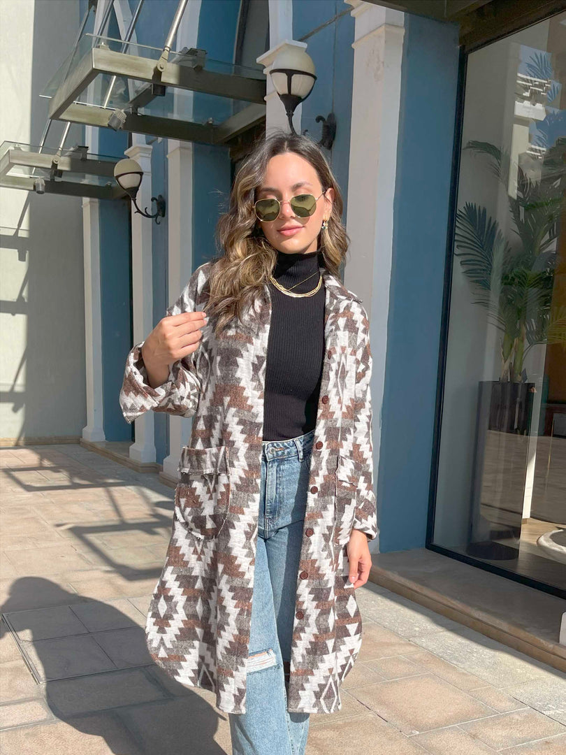 Brown Long Shirt